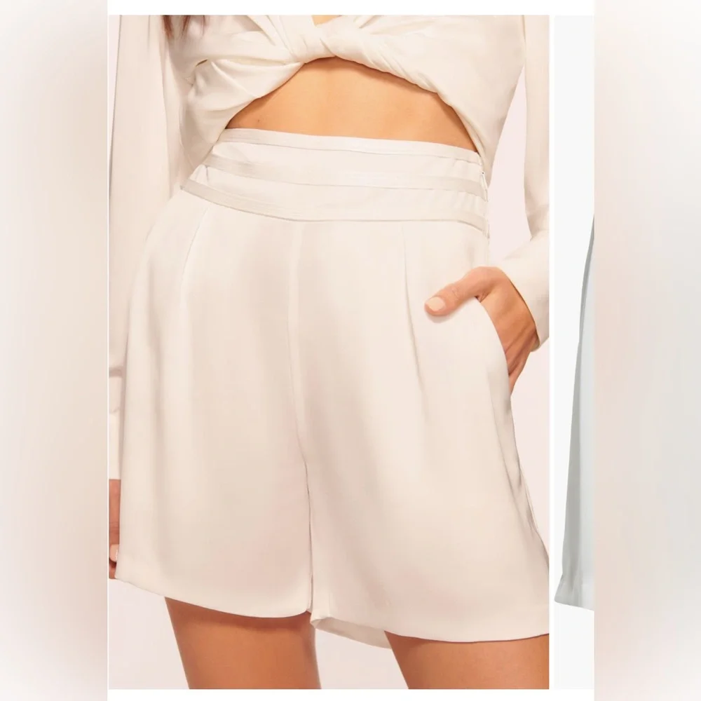 NWT RAMY BROOK Joss Satin Shorts - Picture 3 of 9